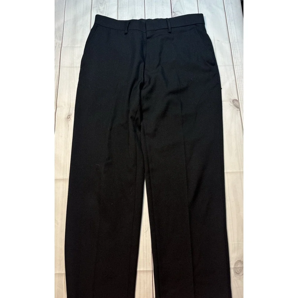 Haggar Tailored Travel Performance Men's Black Dress Pants 32x30
